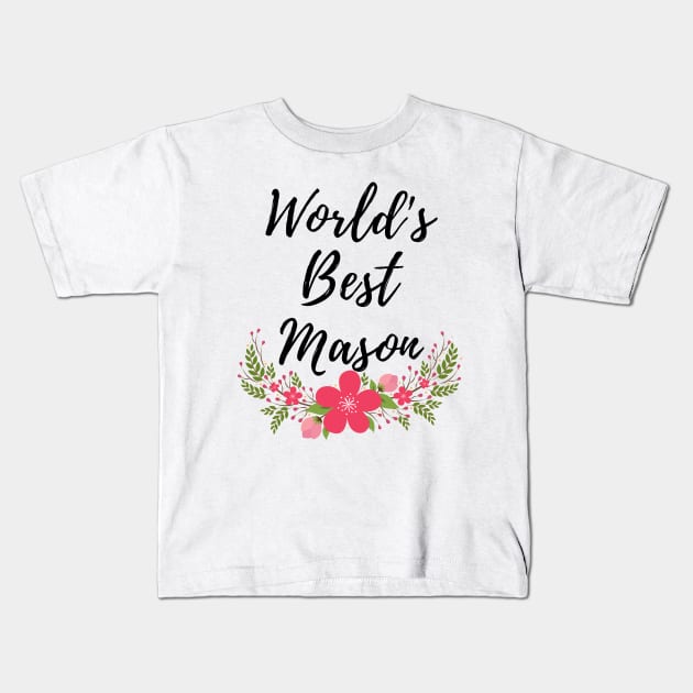 Mason Kids T-Shirt by Mdath